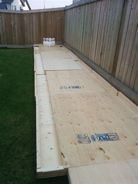 How To Build Your Own Backyard Bowling Alley