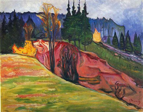 From Thuringewald, 1905 - Edvard Munch - WikiArt.org