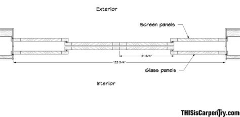 Out-of-sight Exterior Pocket Doors | THISisCarpentry