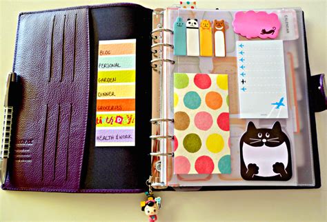 Philofaxy: Guest post: My Filofax A5 planner setup - Lisa