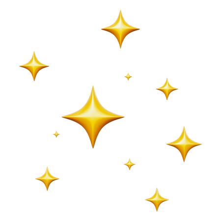 Stars 3D Icon download in PNG, OBJ or Blend format