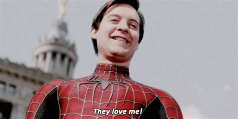 Spiderman Peter Parker GIF - Spiderman Peter Parker Tobey Maguire - GIF ...