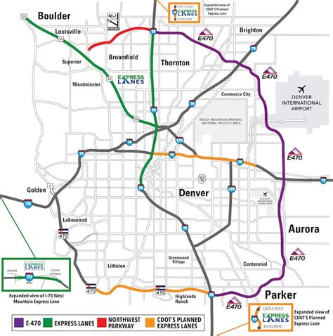 Map Of E 470 Colorado – Get Map Update