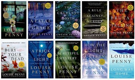 Friday Reads: Chief inspector Armand Gamache Series by Louise Penny ...