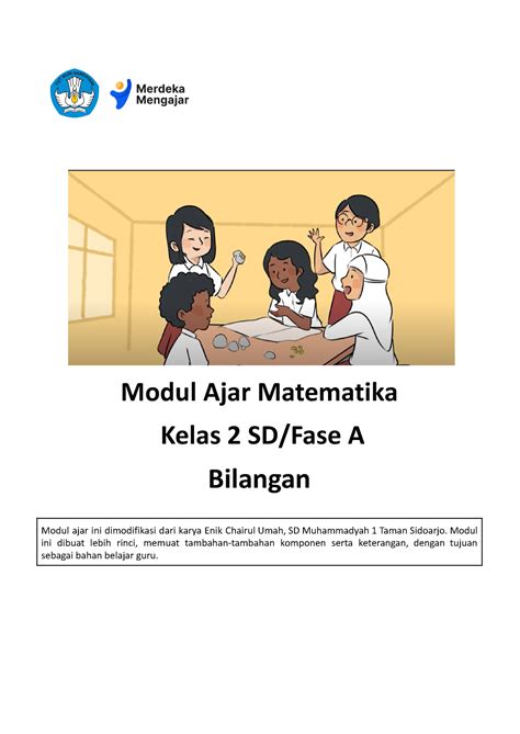 Modul Ajar Matematika Kelas Kurikulum Merdeka Bab Bi Mores Pics ...