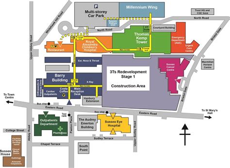 Royal Surrey County Hospital Floor Plan - floorplans.click