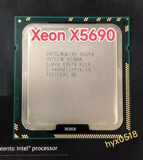 Intel Xeon X5690 SLBVX 3.46GHz 12MB 6-Core LGA1366 CPU Processor Tested ...