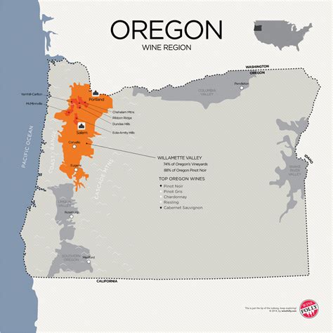 Oregon Wine Ava Map | secretmuseum