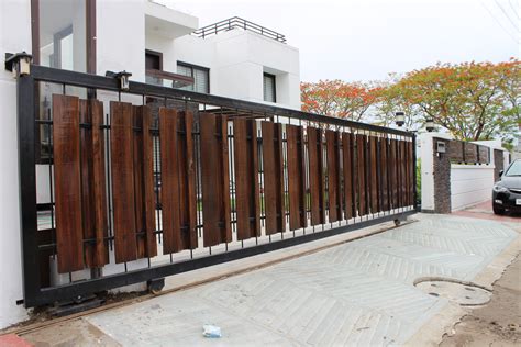 Stainless Steel Sliding Gate Designs Navodaya steels | Fence gate ...