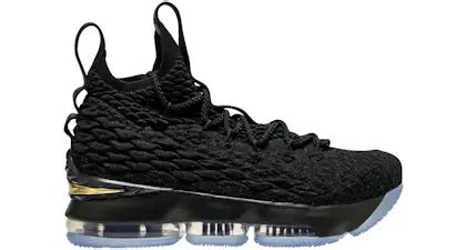 Nike LeBron 15 Black Gum (GS) Kids' - 922811-001 - US