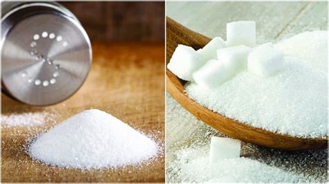 Salt and sugar