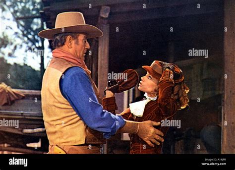 Chisum 1970 Andrew McLaglen John Wayne Pamela McMyler Stock Photo - Alamy