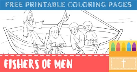 Fisher Of Men Coloring Page Coloring Parable Men Fishers Pages Bible ...