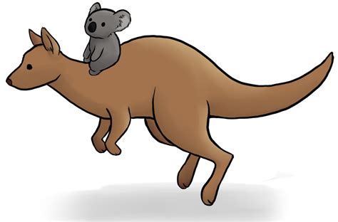 Kangaroo Comic - ClipArt Best