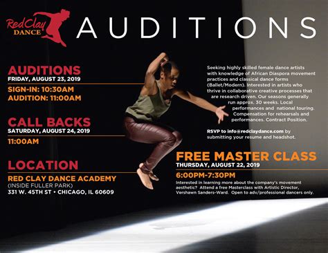 Company Auditions | See Chicago Dance