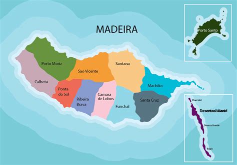 Madeira Map 142332 Vector Art at Vecteezy