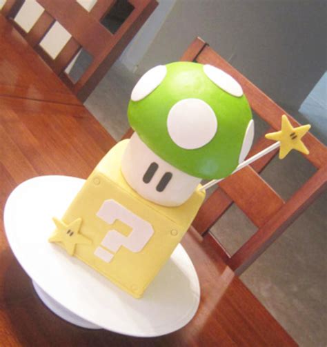 1-Up Mushroom Cake - CakeCentral.com