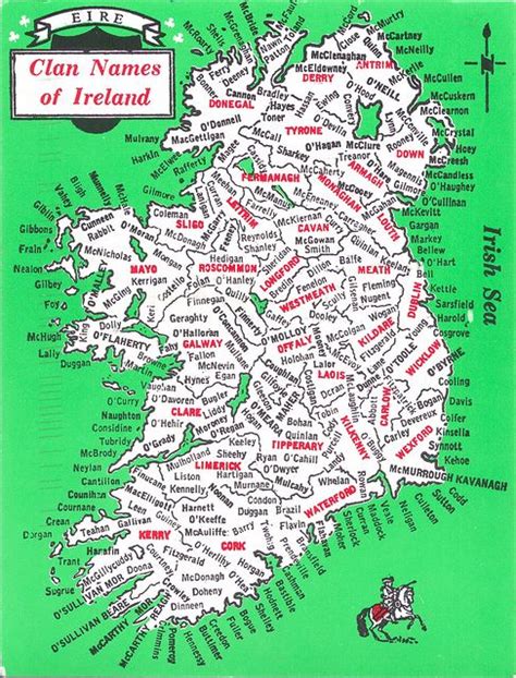 77 best images about Irish Surnames in Maps on Pinterest