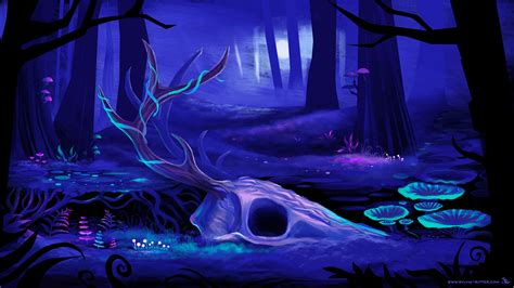 ArtStation - Enchanted Forest Game Concept Art