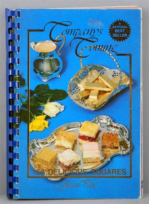 Company's Coming 150 Delicious Squares Jean Pare 1985 Cookbook Recipes ...