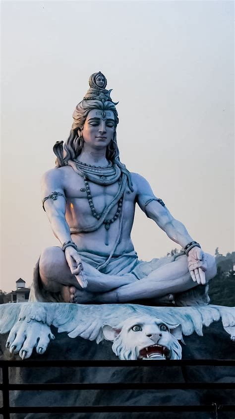 Lord Shiva Meditation, lord shiva, meditation, statue, god, mahadev, HD ...