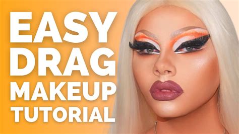 Easy Drag Queen Makeup Tutorial For Beginners! - YouTube