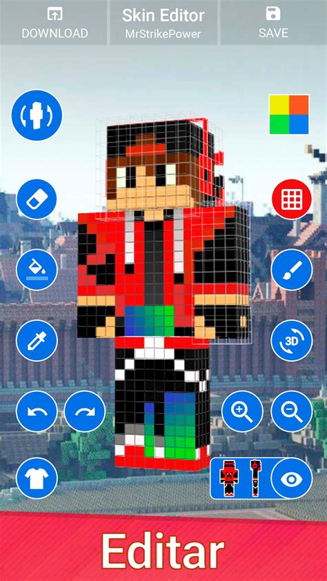 Top Ide Minecraft Skin Editor