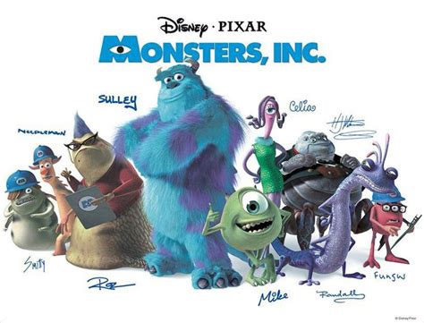 Gallery For > Monsters Inc Cast