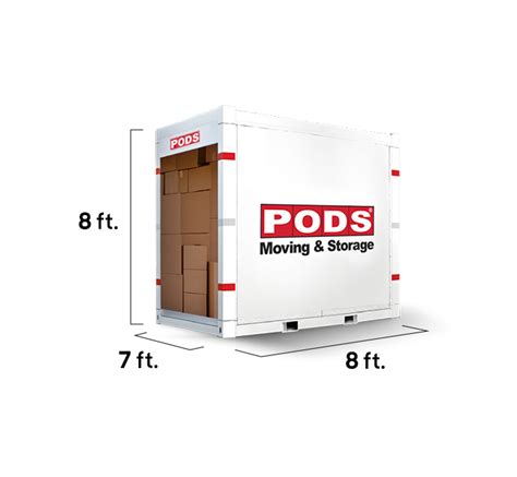 Moving Container & Storage Unit Sizes | PODS