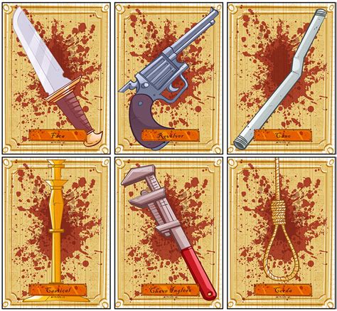 Clue - Weapons by VirtualBarata on DeviantArt