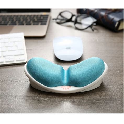 Newest Memory Foam Mouse Pad Anti skid Mousepad Support Wrist Rest Mat ...