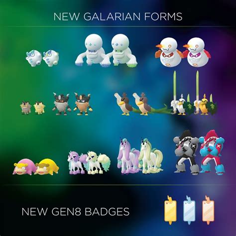 [Rumour] More Galarian Form Pokémon Discovered in Pokémon GO coding ...