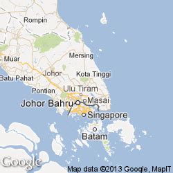 Map of Kota-Tinggi