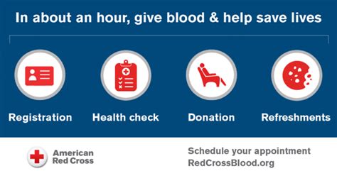 Blood Donation Process - red cross chat