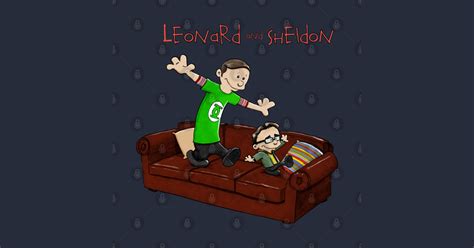 Sheldon and Leonard - Tv - T-Shirt | TeePublic