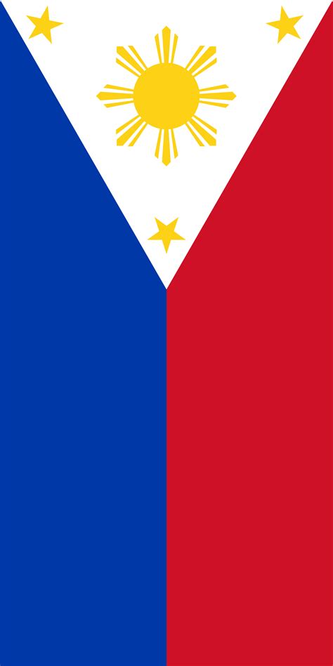 Philippine Flag Wallpaper Black