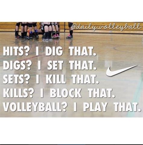 Nike Volleyball Quotes. QuotesGram