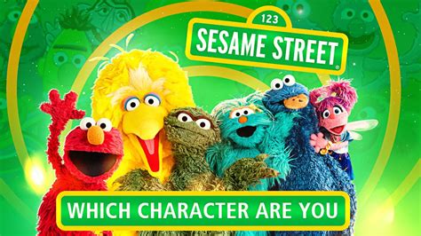 Quiz: Which Sesame Street Character Are You? 1 of 9 Matching