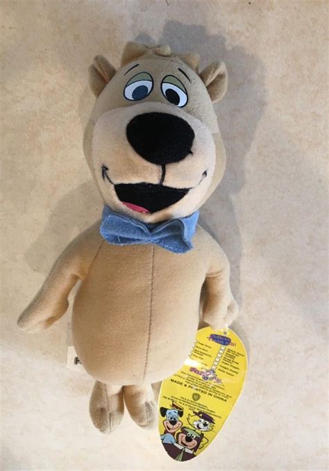 HANNA BARBERA TOY FACTORY BOO BOO BEAR YOGI BEAR Stuffed Plush NWT ...