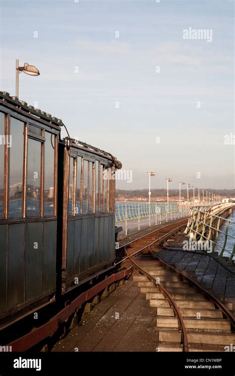 Hythe Ferry and Pier Railway, Southampton, England, UK Stock Photo - Alamy