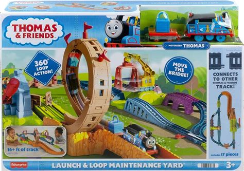 TrackMaster Fisher-Price Thomas and Friends Train Set with Loop the ...