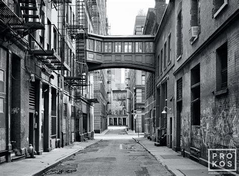 View of Staple Street, Tribeca - Black + White Photography - PROKOS