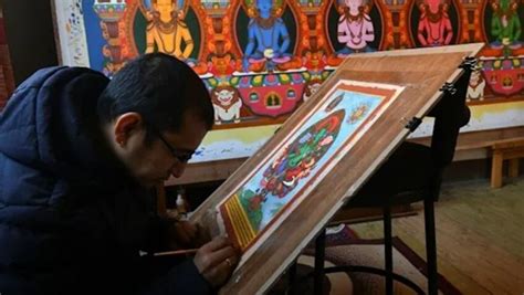 Nepal artist breathes life into sacred painting tradition - Hindustan Times