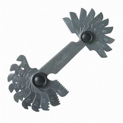 SCREW INTERNAL METRIC THREAD PITCH GAUGE 0.4MM TO 6.0MM