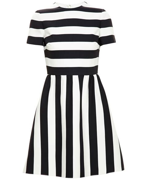 Black And White Striped Dresses