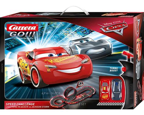 Carrera GO 62476 Disney Pixar Cars Electric Slot Car Racing Track Set 1 ...