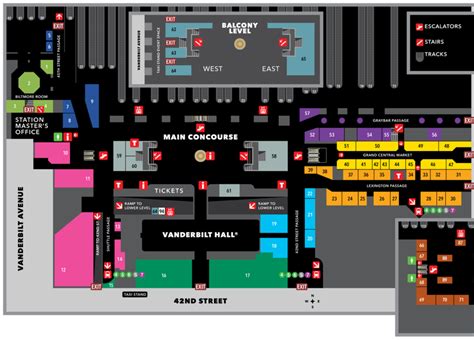 Grand Central Station Map