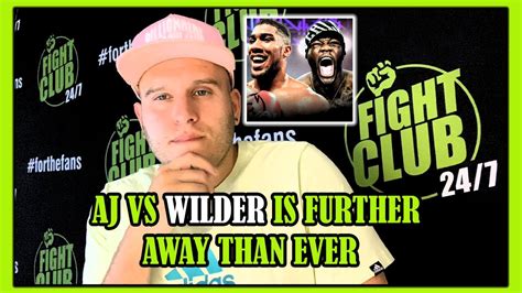 Why The Economics Is Making AJ vs Wilder Hard To Make - YouTube