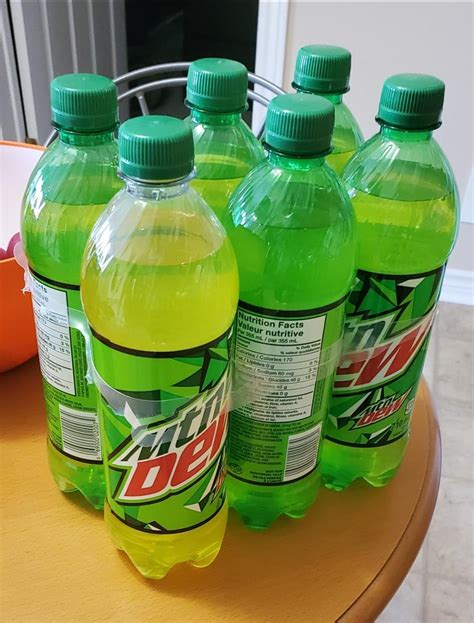 I found this clear bottle of Mountain Dew at work : r/mildlyinteresting