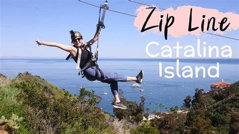 Zipline in Catalina Island, Catalina zip line Eco Tour adventure - YouTube